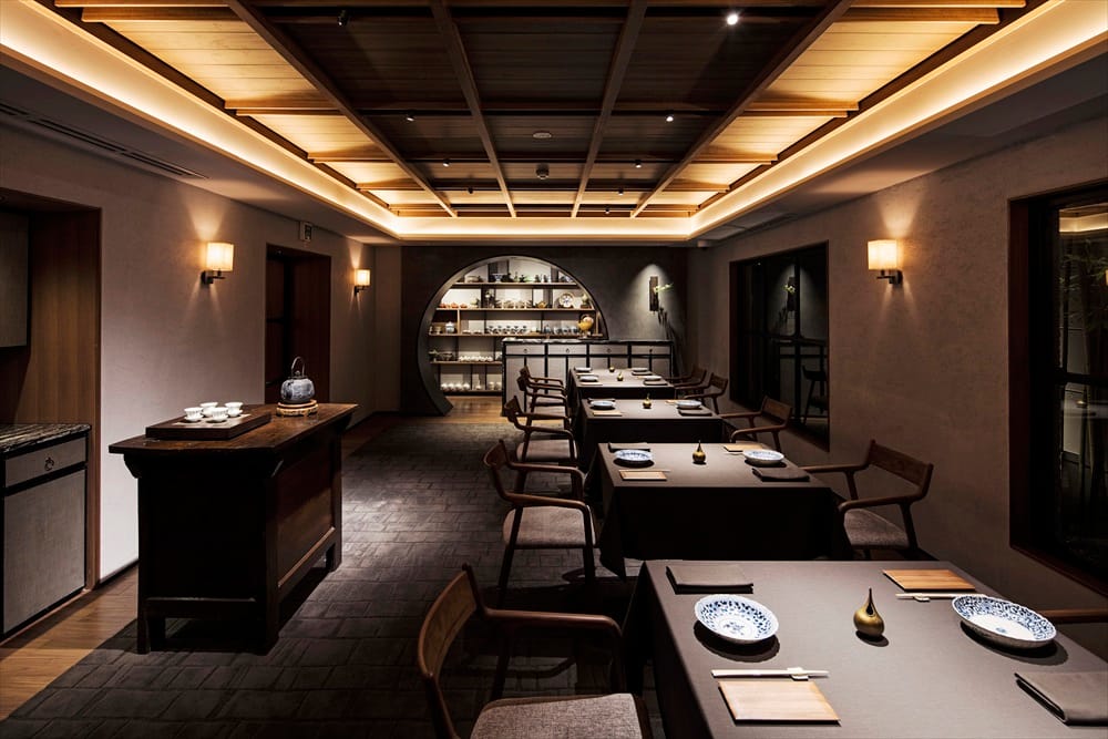 The main dining room