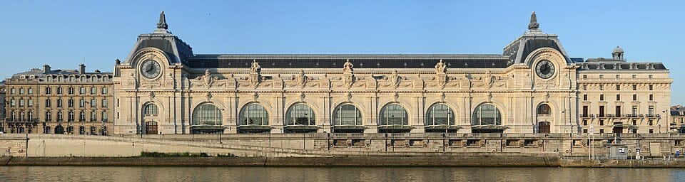 The museum from across the Seine