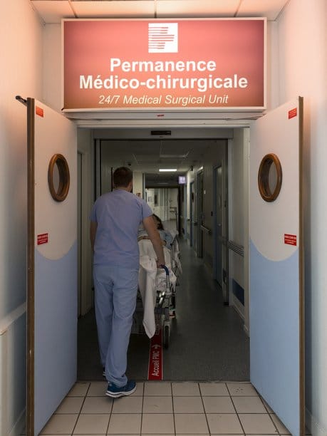 The doors of the 24/7 unit