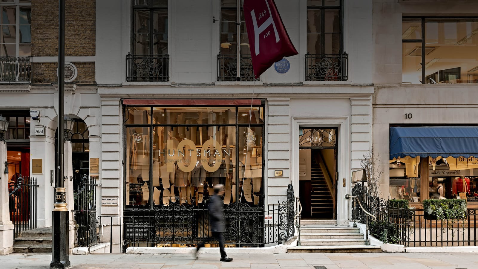 The house at 11 Savile Row, London