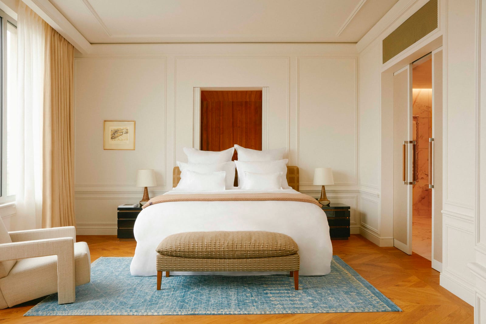 The bedroom