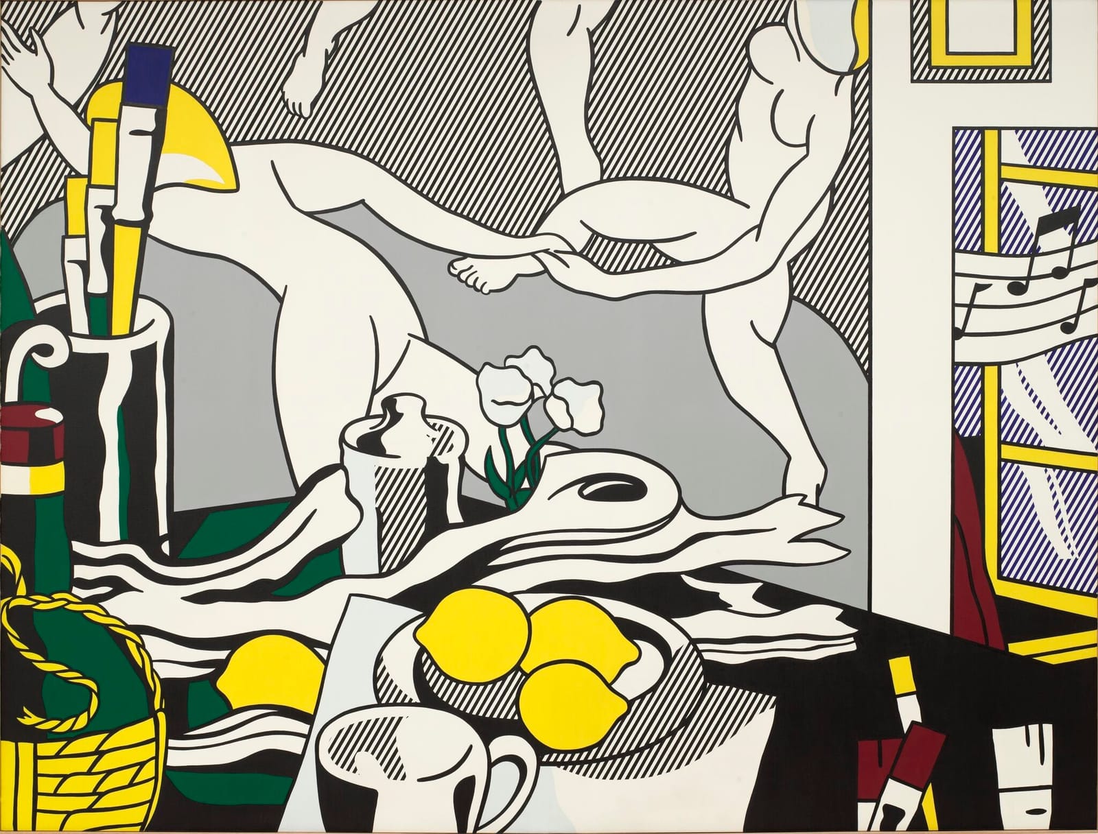 Artist's Studio "The Dance", 1974, in the exhibition