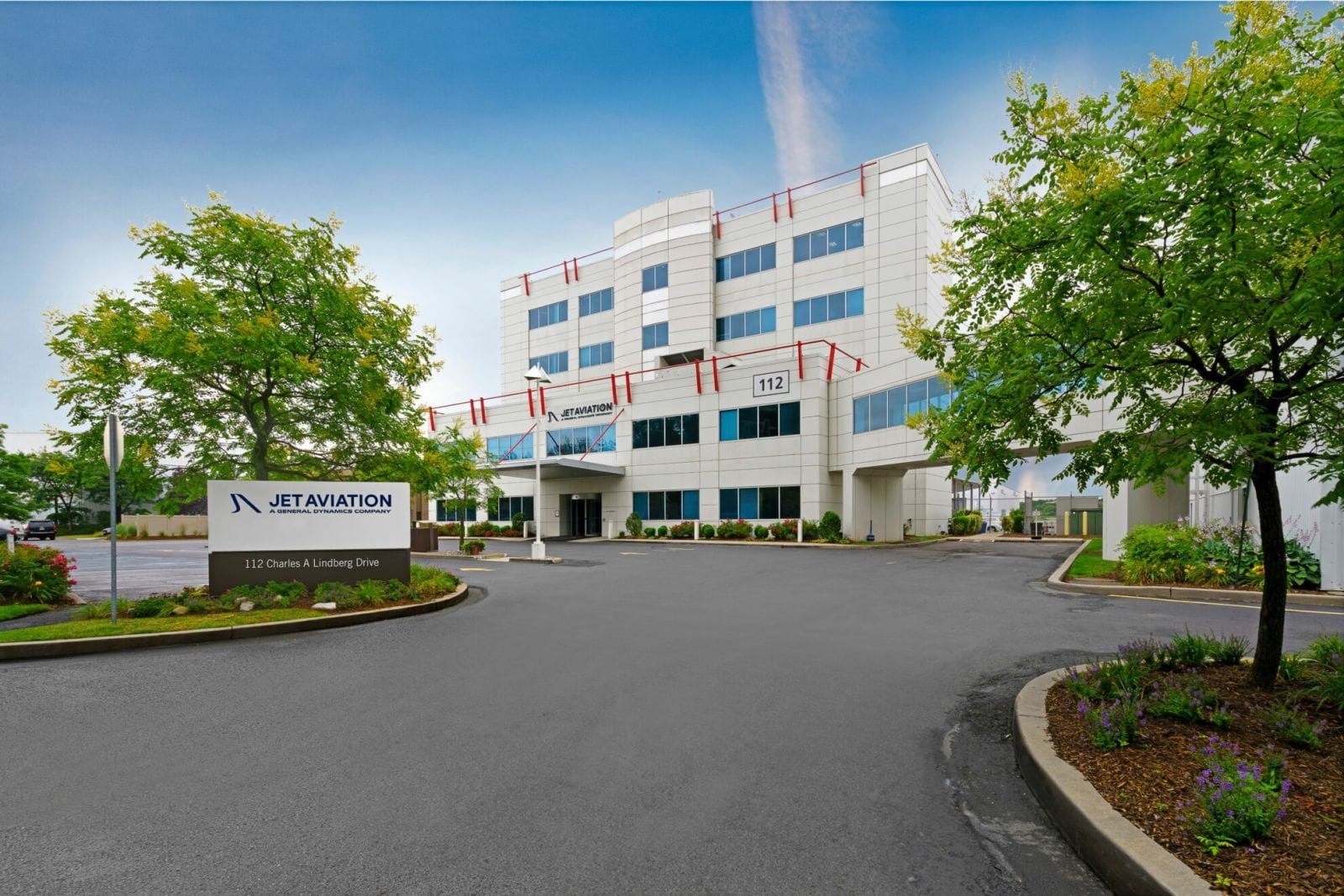 The terminal on Charles A. Lindbergh Drive