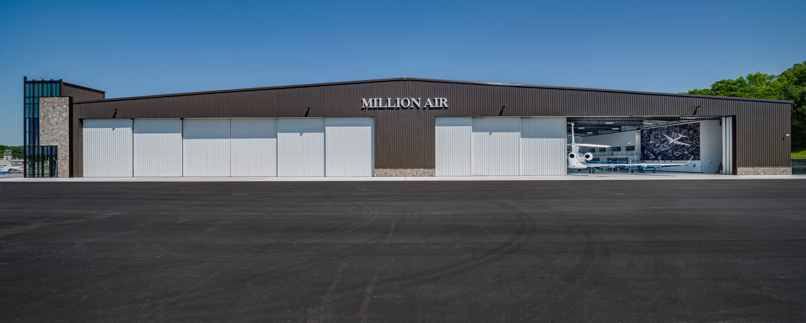 The hangar