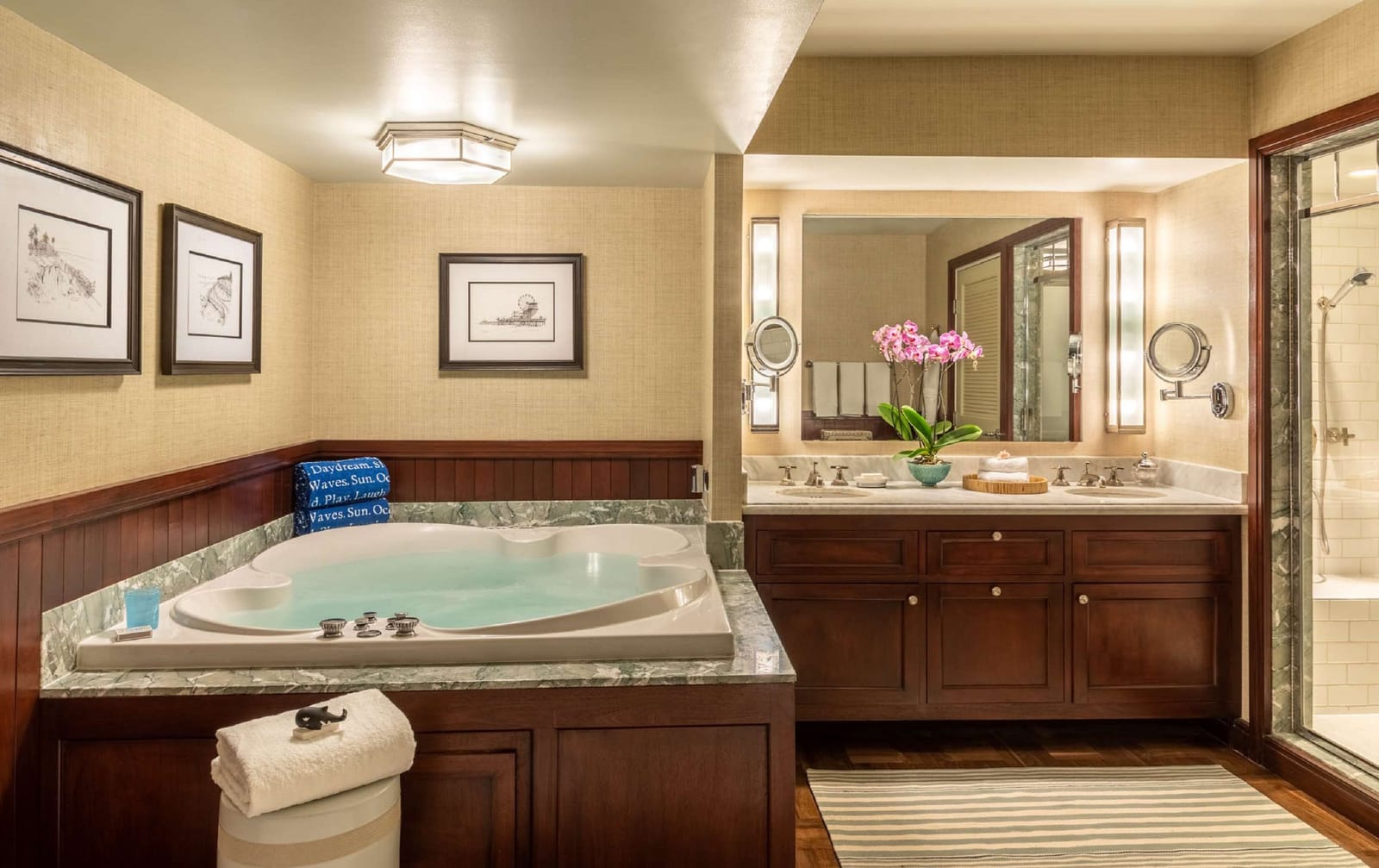 The bathroom