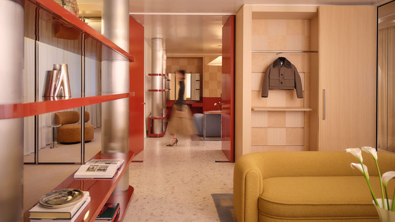 A personal shopping suite at 40 Duke