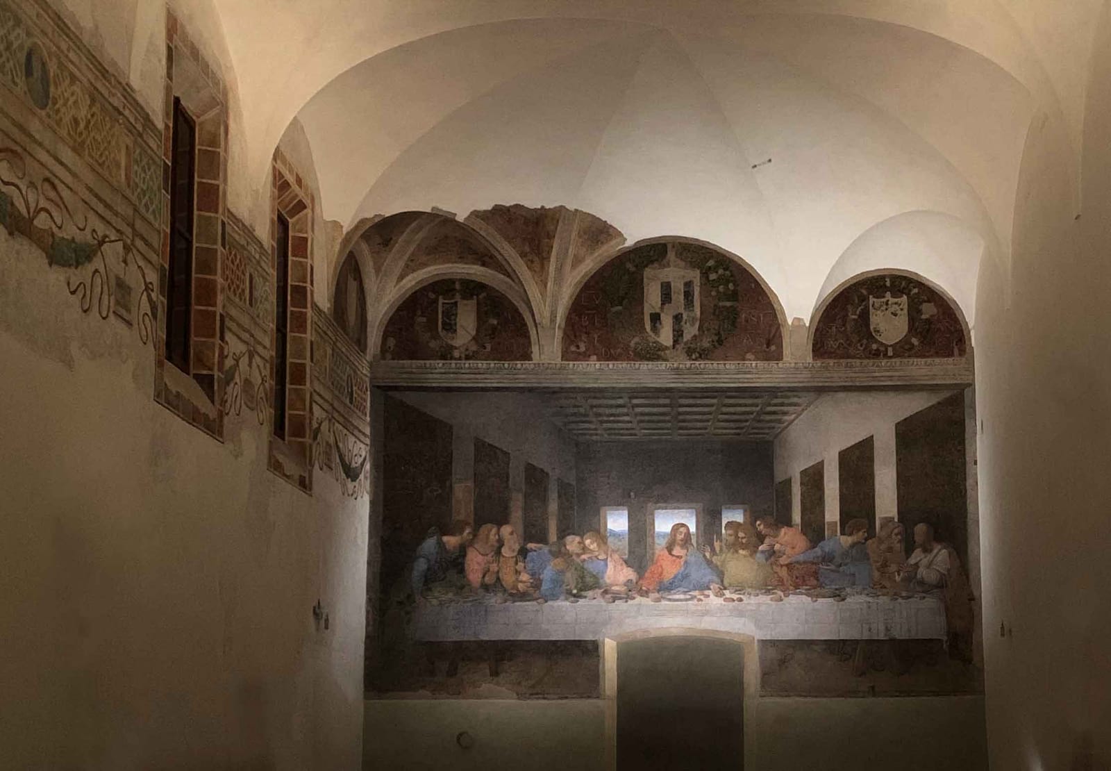 The refectory and the Last Supper