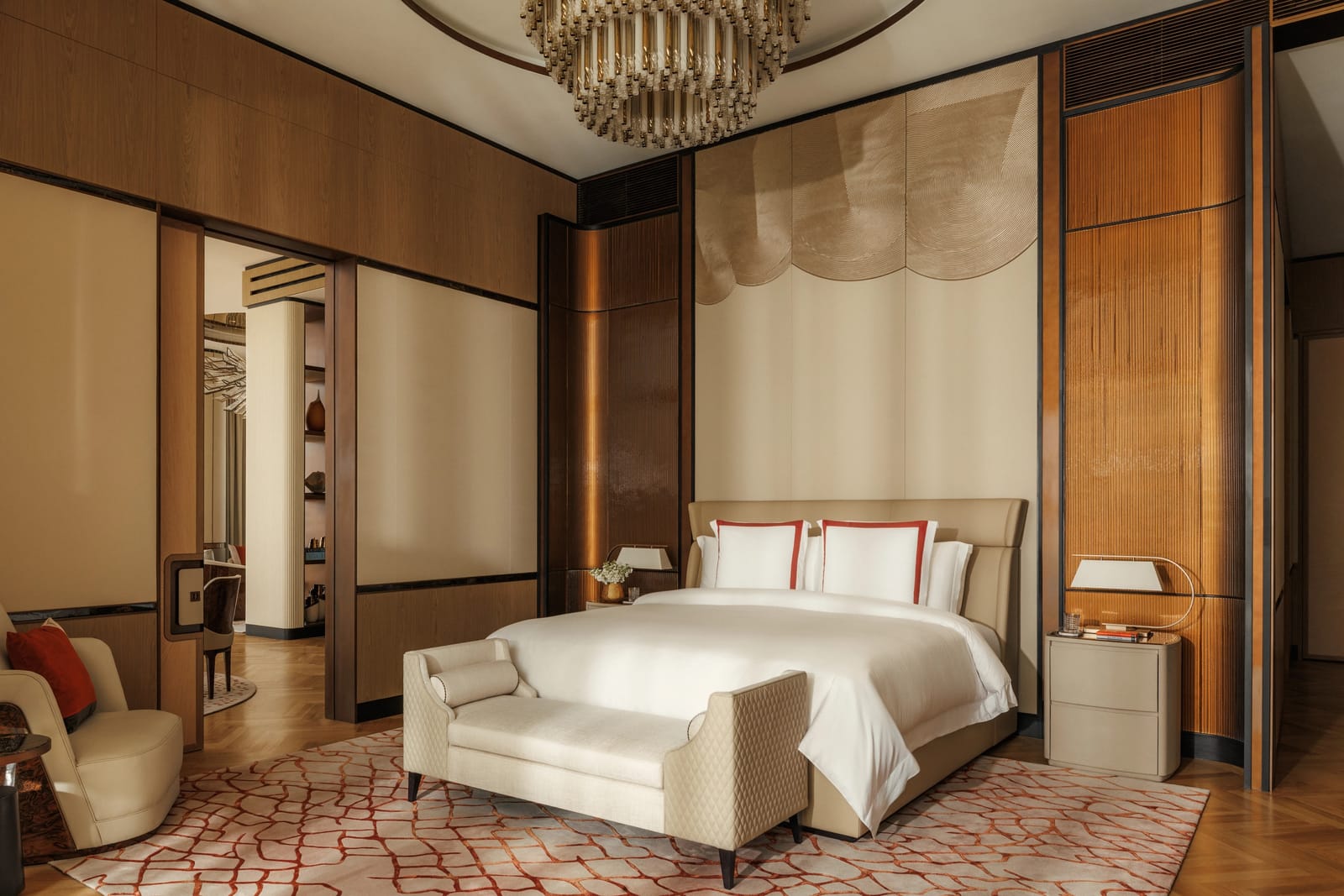 The main bedroom