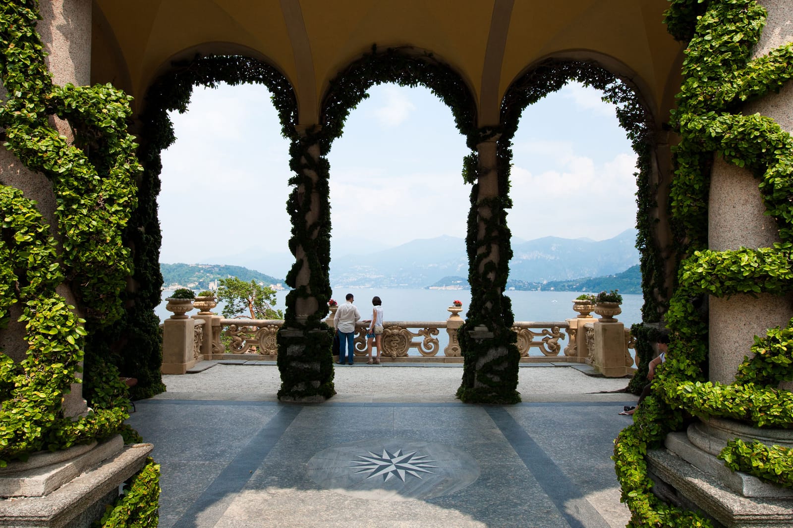 The Loggia Durini over the lake