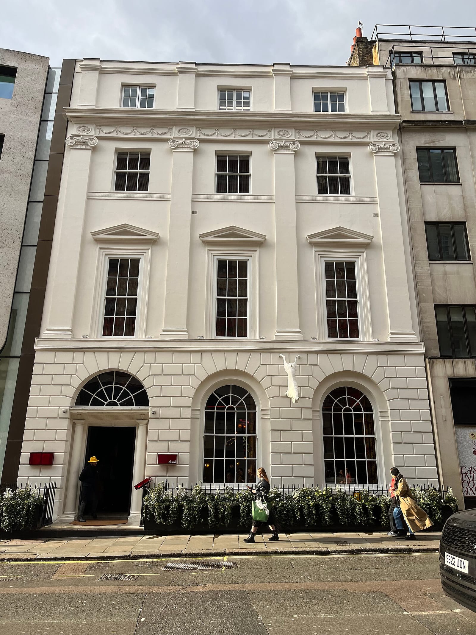 The townhouse at 9 Conduit Street