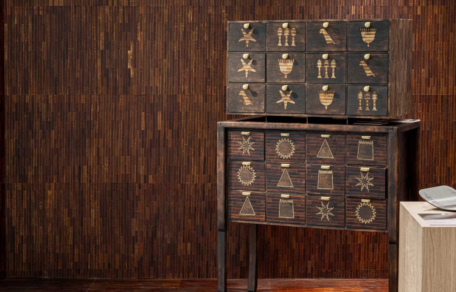 Cabinets on the 1971 Design Space stand, Downtown Design 2025