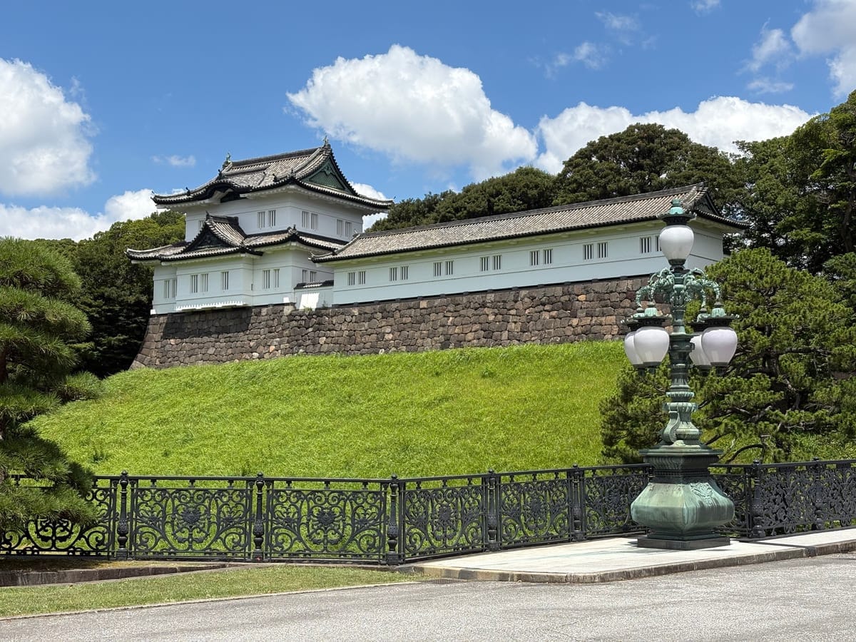 The Fushimi-yagura keep from Nijubashi