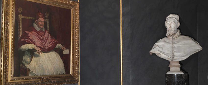Velázquez's Innocent X and Bernini's bust