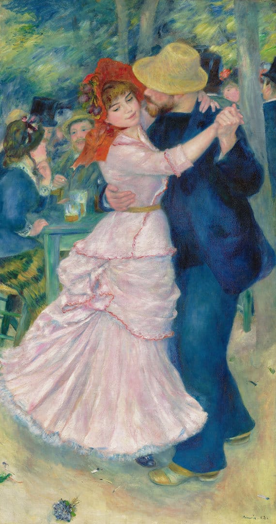 Renoir, Dance at Bougival, 1883, Museum of Fine Arts, Boston