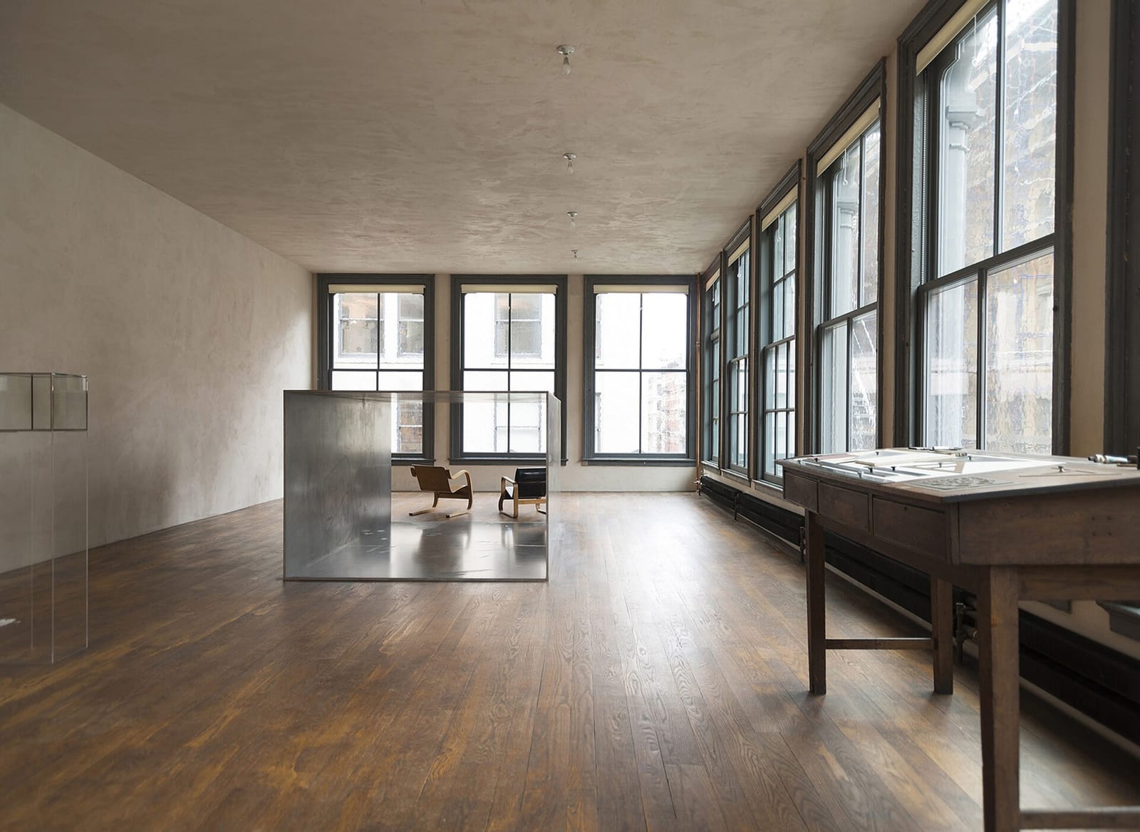 The third-floor studio