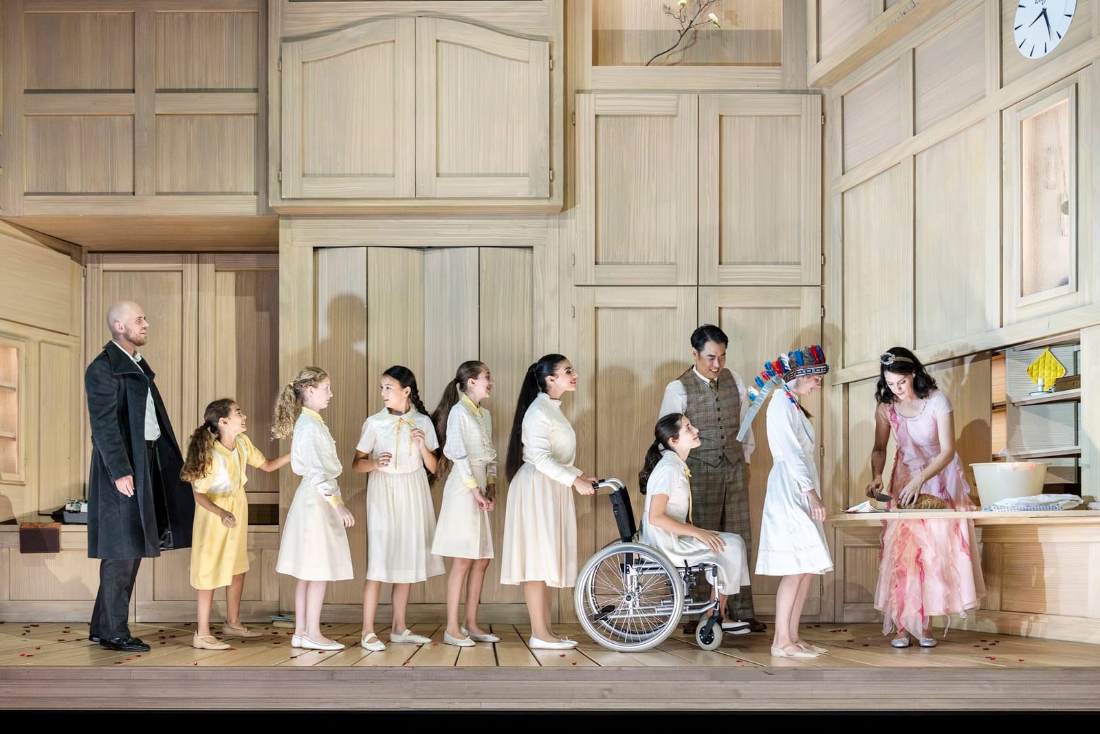 Charlotte's household in the first act