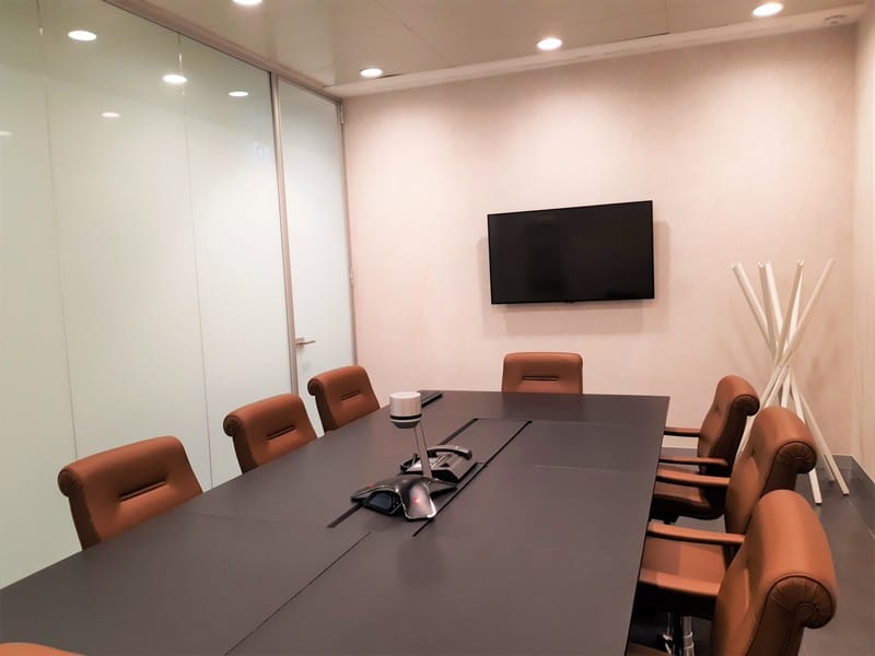 The conference room