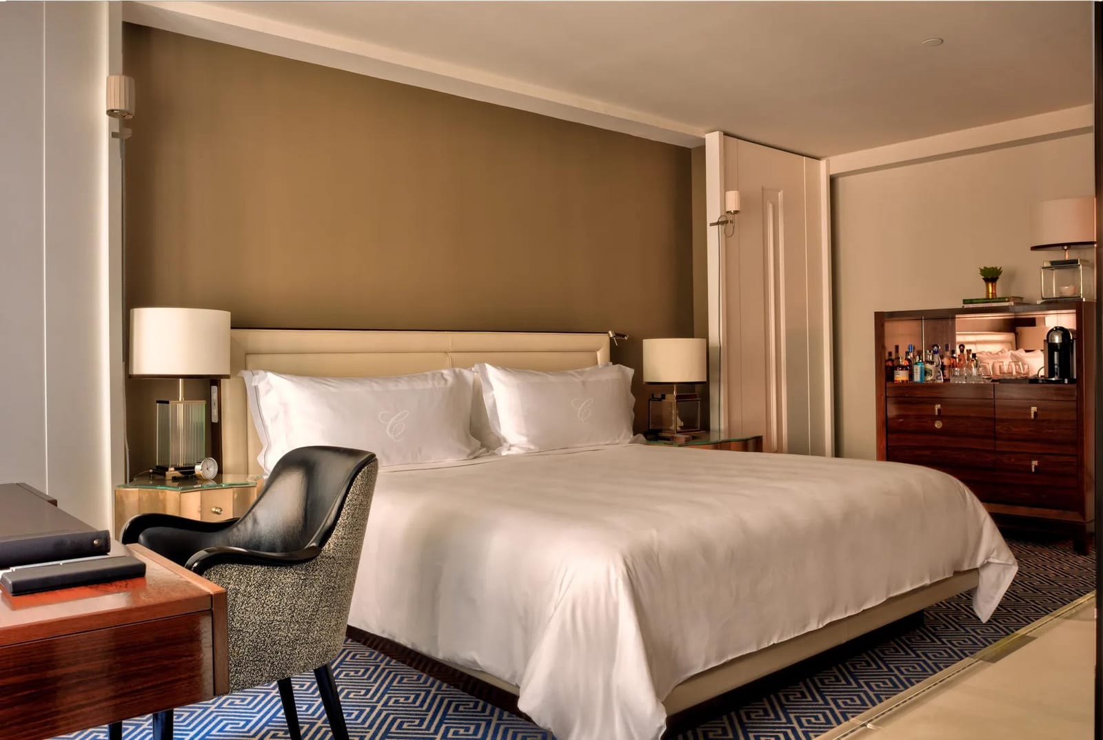 A guest room at The Carlyle