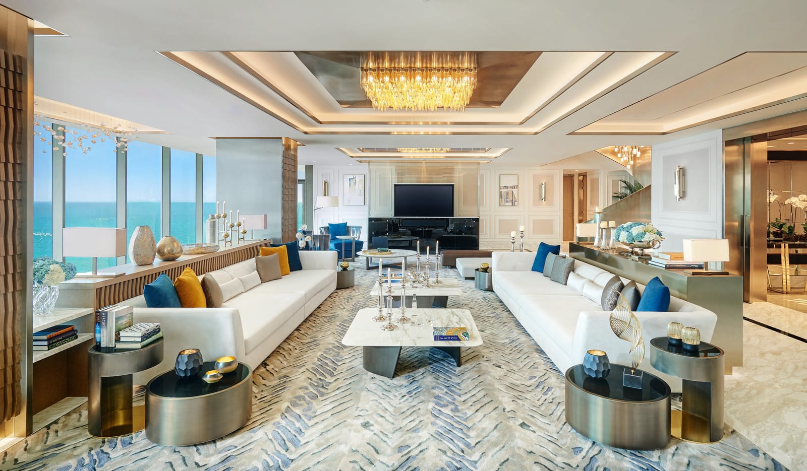 The living room