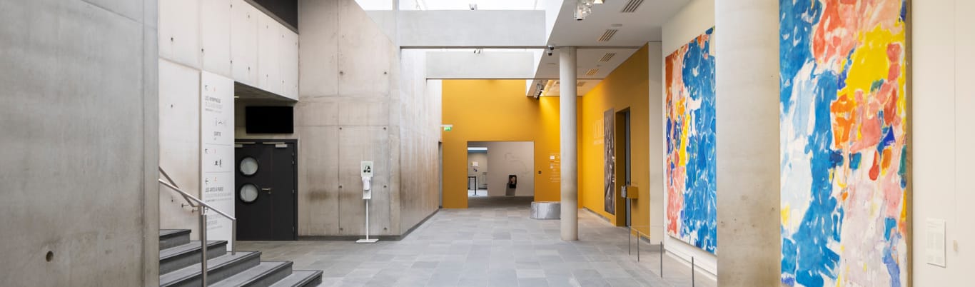 The lower galleries