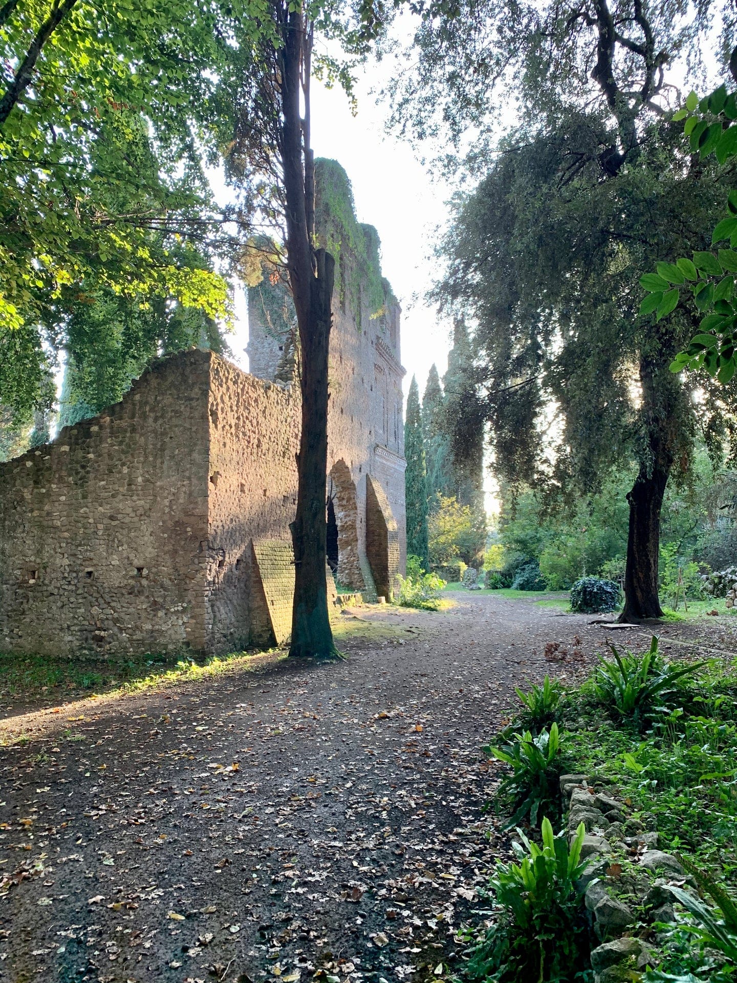 The ruins of Santa Maria Maggiore