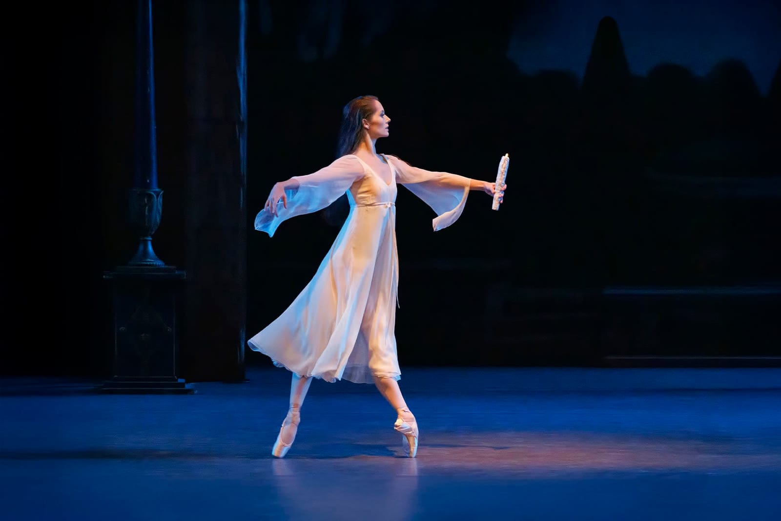 The sleepwalker in La Sonnambula