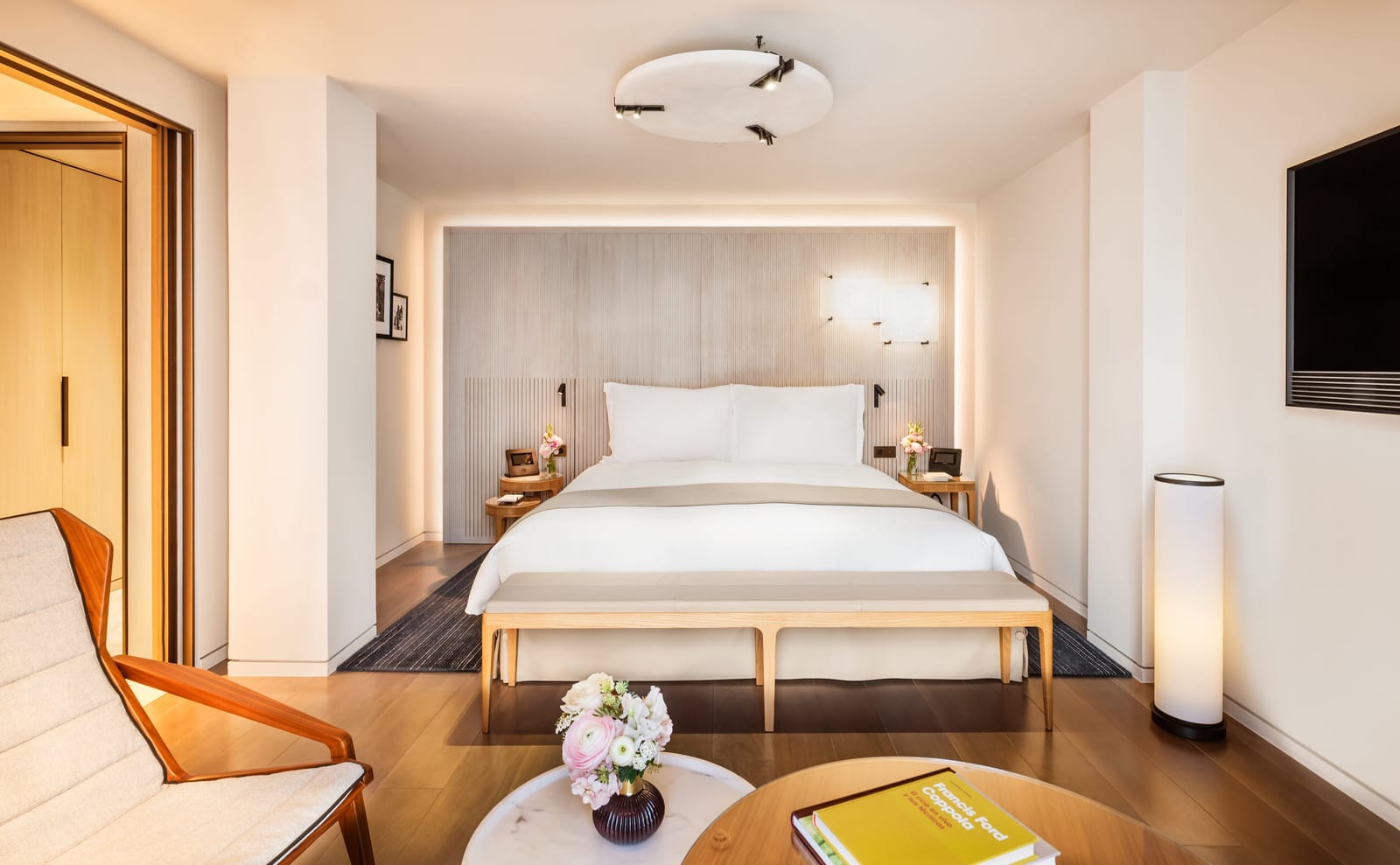 The bedroom