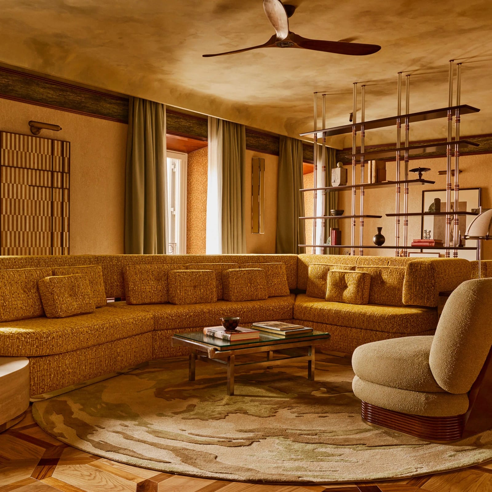 The living room