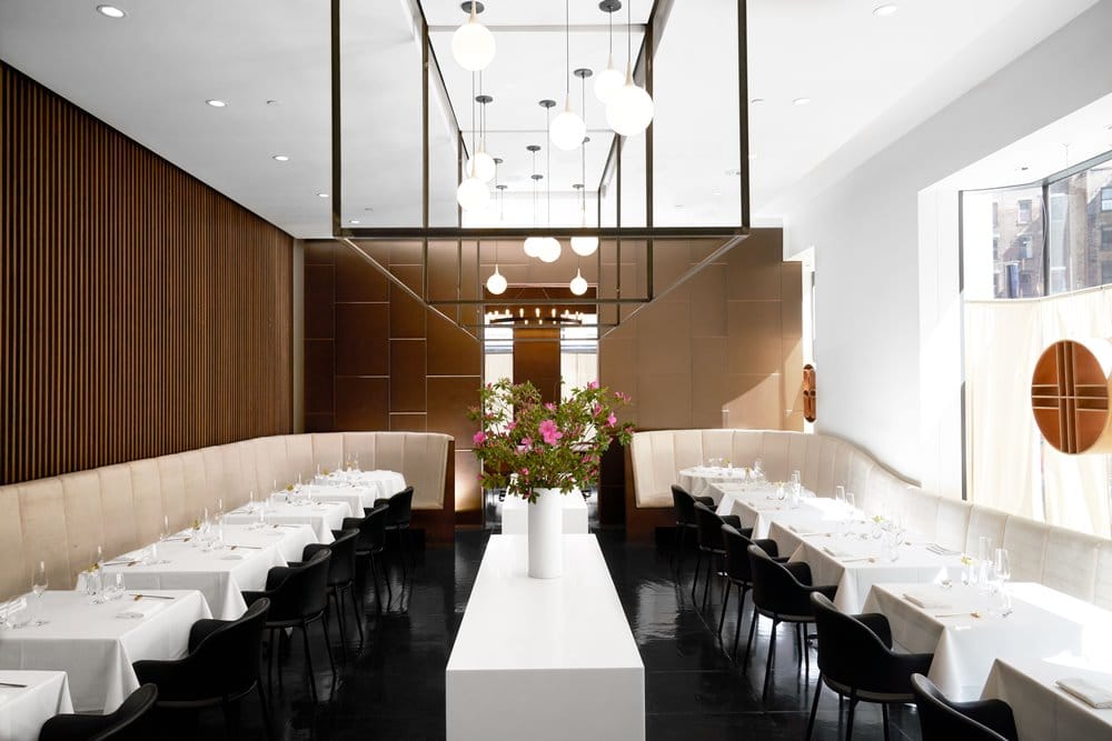 The main dining room
