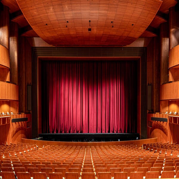 The Opera Palace auditorium from the stalls